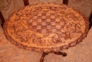 Black forest style Tilt top table, France 1900