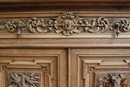 Hunt style Cabinet in Oak, France 19th century