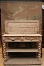 Hunt style Server in Oak, France 19th century