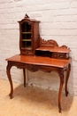 Louis XV style Lady's desk in mahogany, France 1900