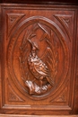 Hunt style Cabinet in Oak, France 19th century