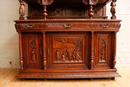 Breton style Cabinet in Oak, France 1900