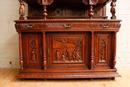 Breton style Cabinet in Oak, France 1900