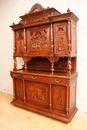 Breton style Cabinet in Oak, France 1900