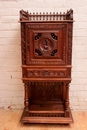 Breton style Cabinet in Oak, France 1900