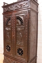 Breton style Cabinet in Oak, France 19th century