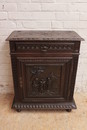 Breton style Cabinet in Oak, France 1900