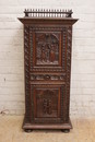 Breton style Cabinet in Oak, France 1900