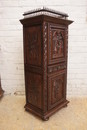 Breton style Cabinet in Oak, France 1900