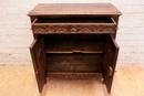 Breton style Cabinet in Oak, France 1900