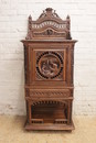 Breton style Cabinet in Oak, France 19th century