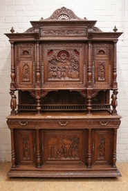 Breton cabinet with 6 doors