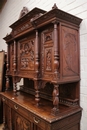 Breton style Cabinet in chestnut, France 19th century