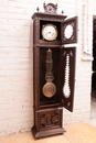 Breton style Grandfathers clock in Oak, France 1900