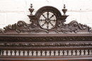 Breton style Mirror in Oak, France 19th century