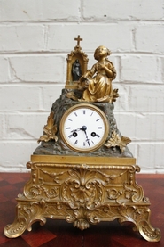 bronze clock