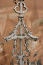 Gothic style Chanderlier in Bronze, France 19th century