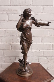 Bronze sculpture by Felix charpentier