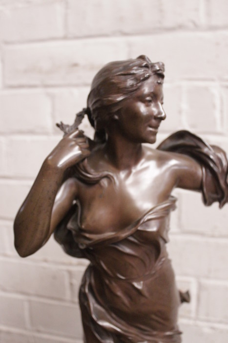 Bronze sculpture by Felix charpentier