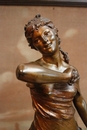 style BRONZE SIGNED LEVASSEUR STOLEN IN THE NIGHT 16/09  AND 17/09/2017 in Bronze, France 19th century