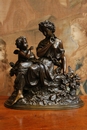 style Statue in Bronze, France 19th century