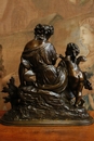 style Statue in Bronze, France 19th century