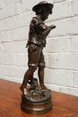 style Statue in Bronze, France 19th century