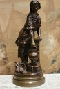 style Statue in Bronze, France