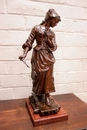 style Bronze statue in bronze, France 19th century