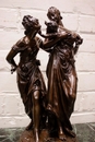 Romantic style Bronze in Bronze, France 19th century