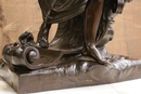 style Statue in Bronze, France 19th century