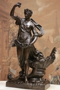 style Statue in Bronze, France 19th century