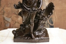 style Statue in Bronze, France 19th century