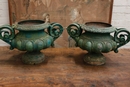 style Cast iron urns in cast iron, France 19th century