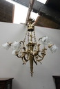 style Chandelier in Bronze, France 19th century