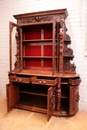 Hunt style Cabinet in Oak, France 19th century