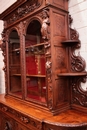 Hunt style Cabinet in Oak, France 19th century