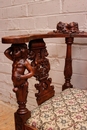 Renaissance style Sofa in Walnut, France 19th century