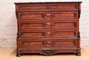 style Chest/secretary desk in rosewood, France 19th century