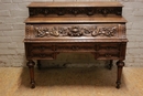 Hunt style Desk in Oak, France 19th century
