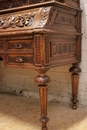 Hunt style Desk in Oak, France 19th century