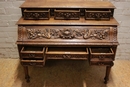 Hunt style Desk in Oak, France 19th century
