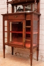 style Display cabinet in Walnut, France 1900