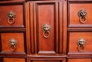 Renaissance style Juwelery armoire in Walnut, France 19th century