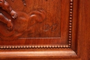 Renaissance style Desk in Walnut, France 19th century