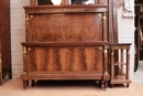 Empire style Bedroom in mahogany & bronze, France 19th century