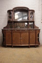 Louis XVI style Dinning set in mahogany , Belgium 1900