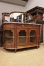 Louis XVI style Dinning set in mahogany , Belgium 1900