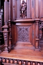 Renaissance style Dinning set in Walnut, France 19th century