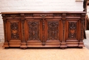 Renaissance style Sideboard in Walnut, France 19th century